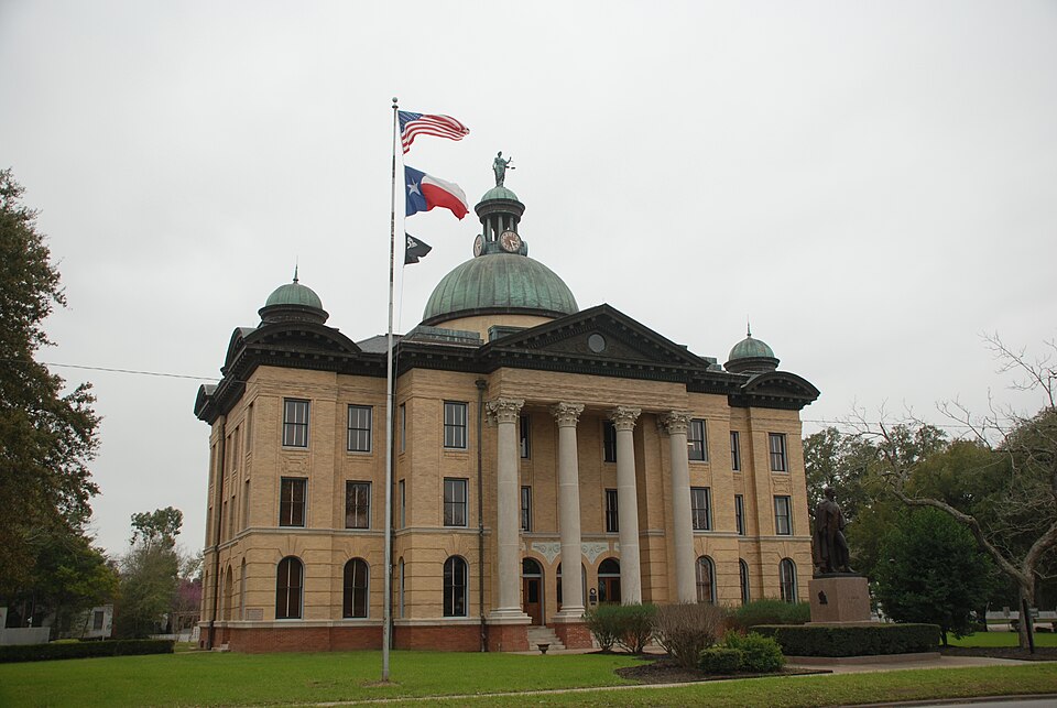 The 1908 Fort Bend County Courthouse in Richmond